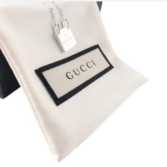 Gucci Jewelry - NEW authentic GUCCI trademark necklace silver